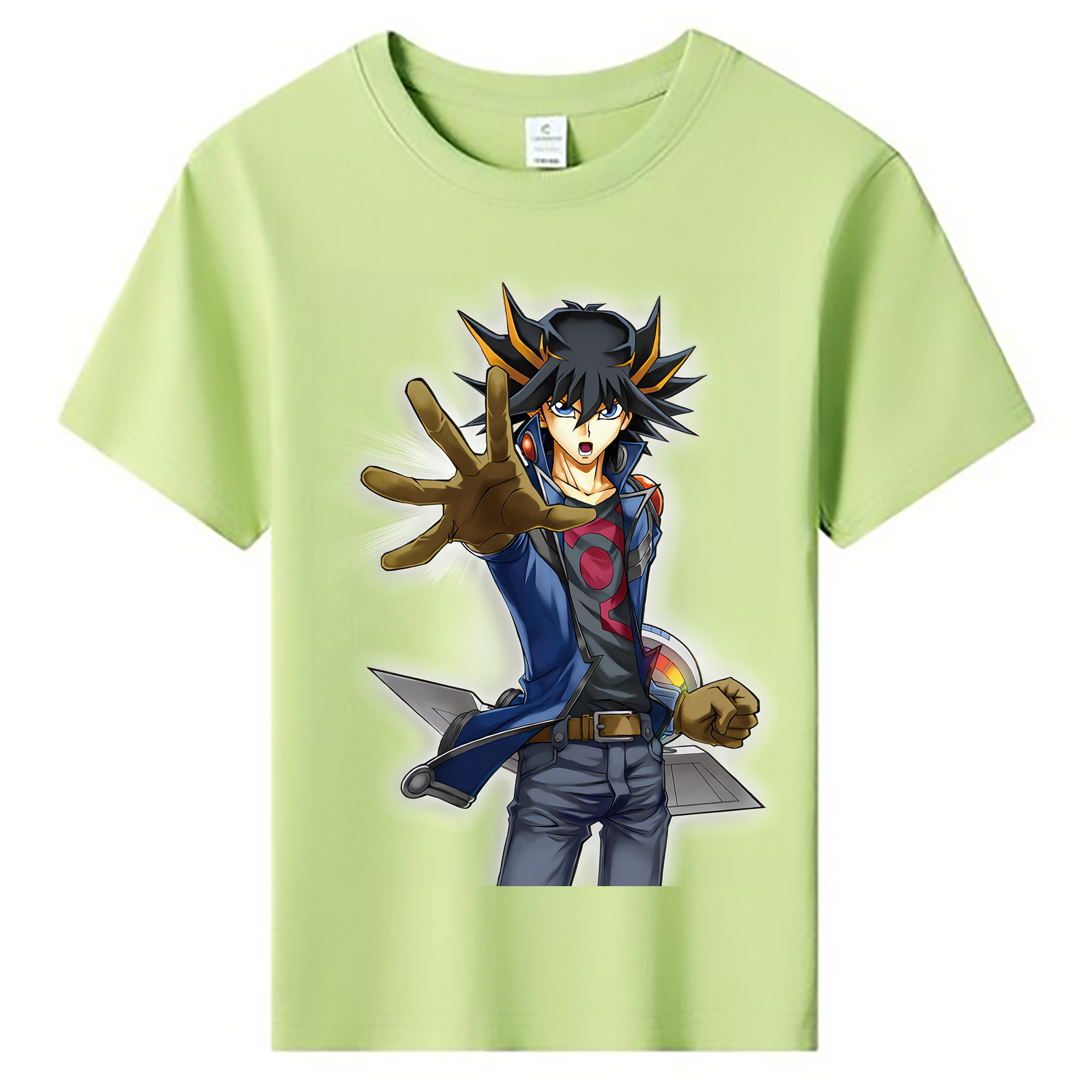 （画像用） 遊☆戯☆王 Yu-Gi-Oh! 綿100％キッズTシャツ（フロントプリント）